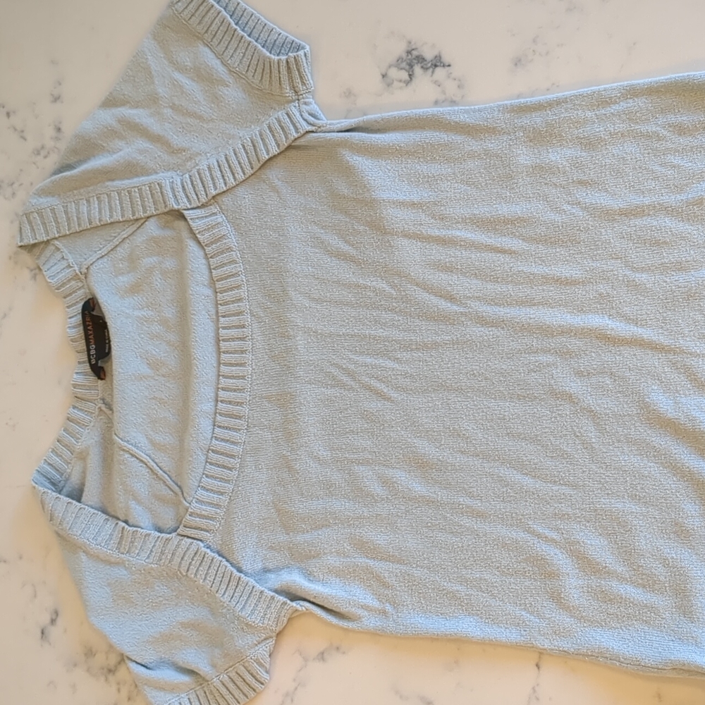 Bcbg Maxazria pale blue top